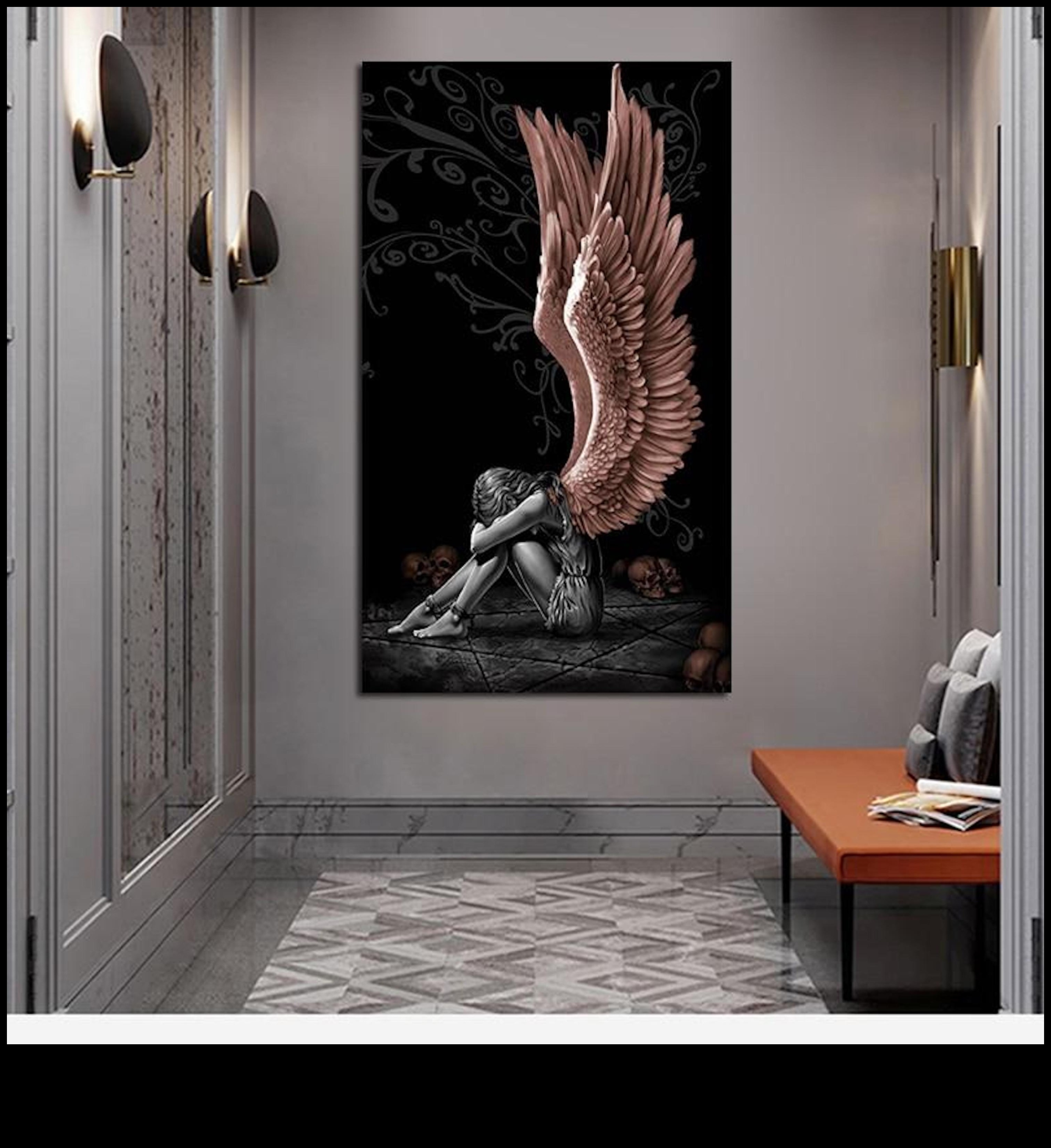 Γλυπτό μελάνι βραχίονα καμβά που είναι κομψό και προκαλεί σκέψη 4 Γλυπτός καμβάς: Ανακαλύψτε την κομψότητα του μελανιού του βραχίονα