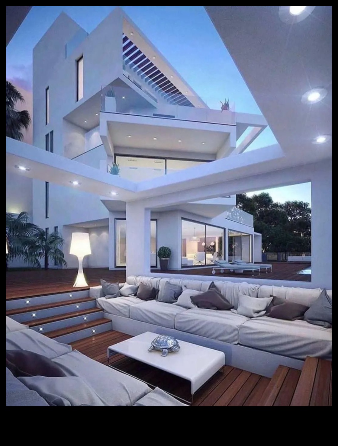 Sculpted Serenity: Αποκαλύπτοντας τη γοητεία του υπαίθριου στυλ