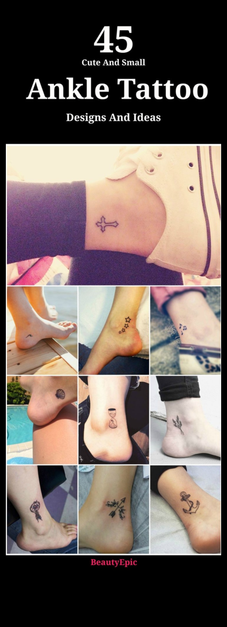 Low-Key Legends: Dive into Ankle Tattoo Art