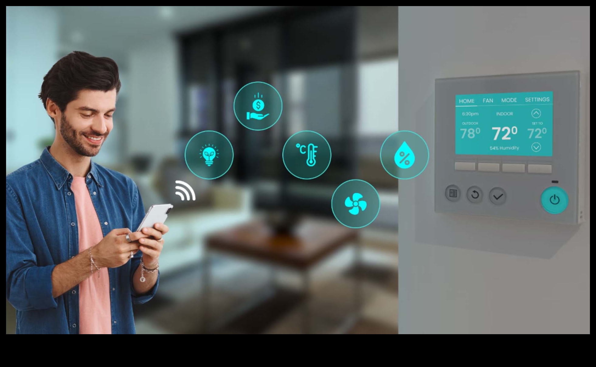 Έξυπνος έλεγχος κλίματος: Θερμοστάτες και ηλεκτρονικά για έλεγχο θερμοκρασίας