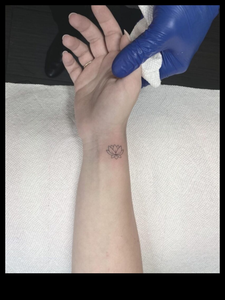 Wrist Whispers A Tiny Canvas for Bold Tattoo Art 1 Wrist Whispers: Artistry Revealed in the Beauty of Miniature Tattoos