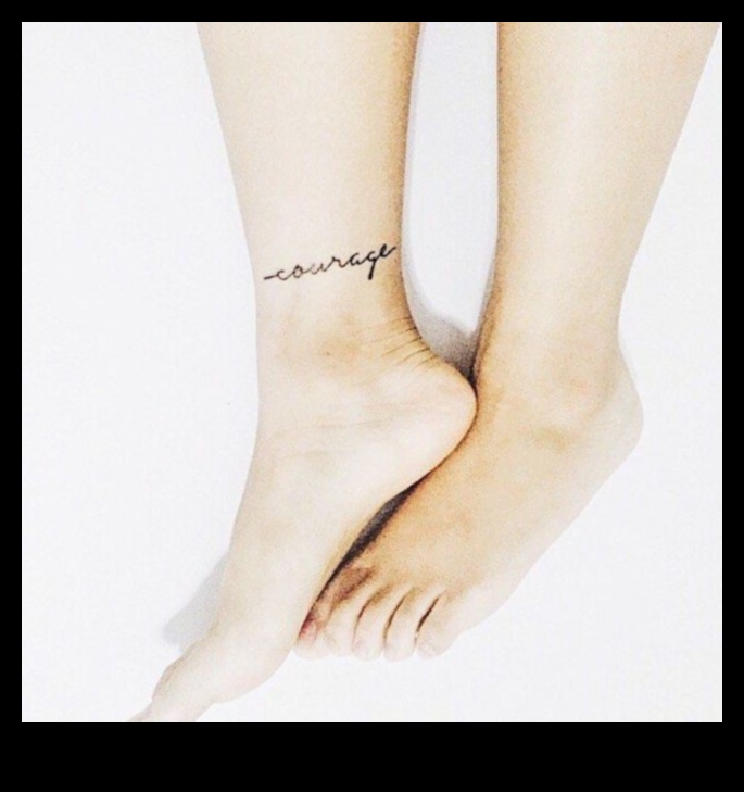Low-Key Legends: Dive into Ankle Tattoo Art